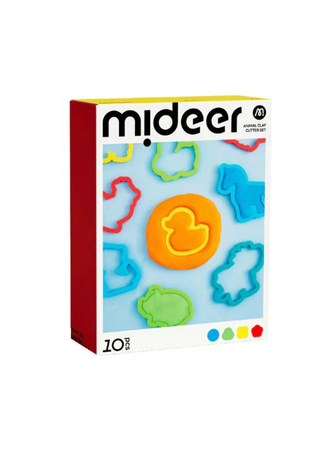 Animal Clay Embossing Cutter Set - 3+ years 10 pieces