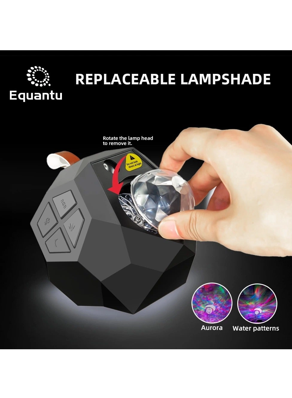 Galaxy Projector Quran Speaker SQ959 - Multicolour