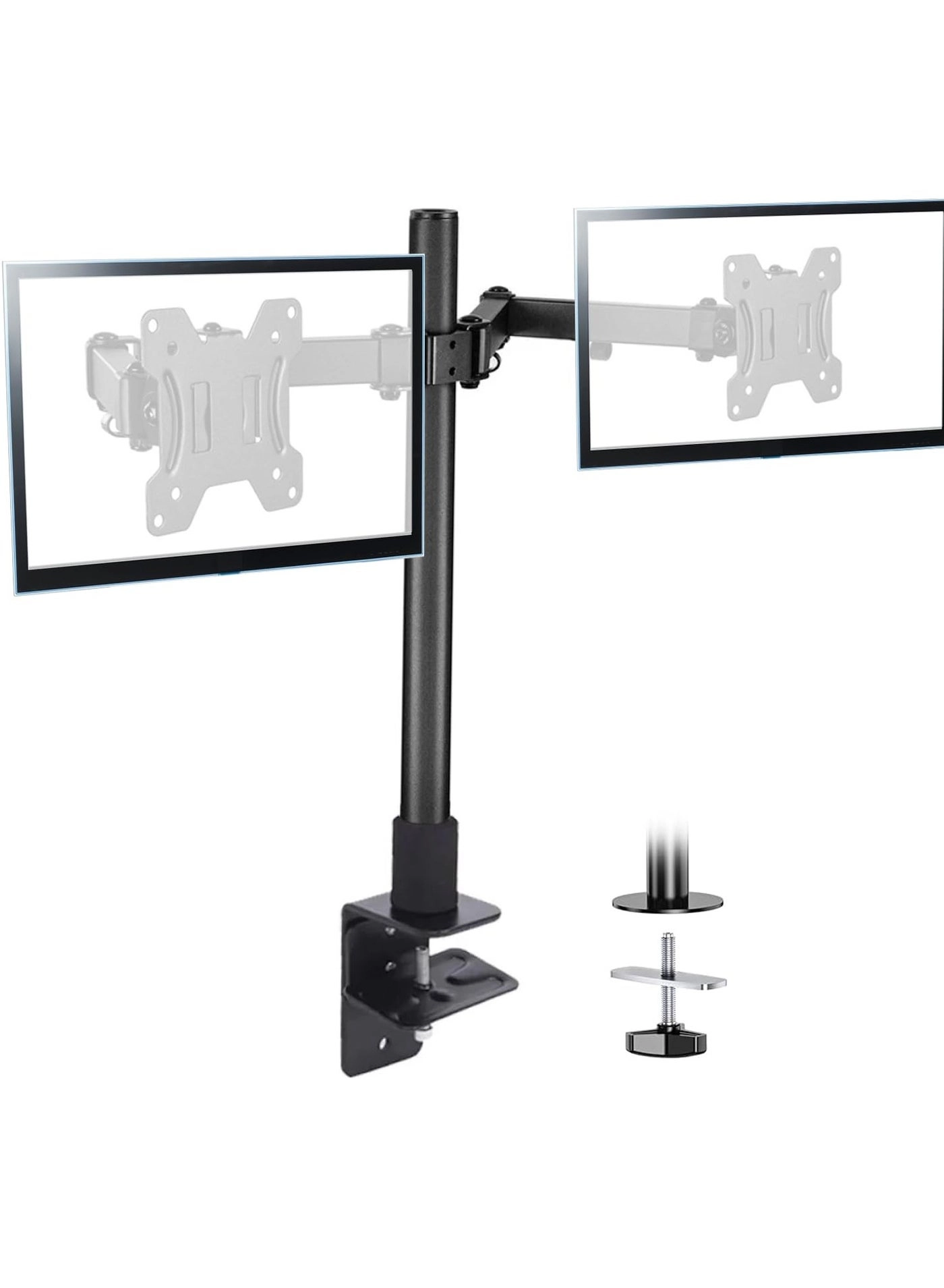 Dual Monitor Stand - 32 inch 75mm x 75mm 100mm x 100mm