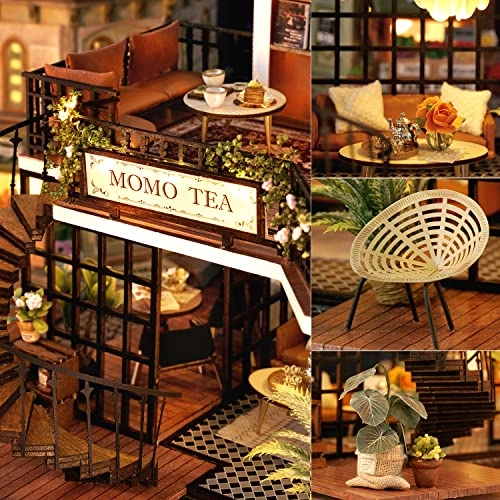 DIY Miniature Dollhouse Kit - Warm Moment 1:24