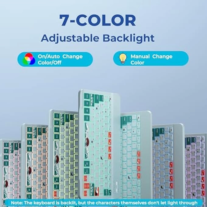 XVX WK80 - QWERTY Bluetooth