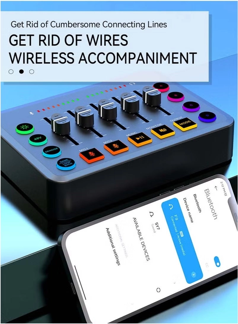 Audio Mixer - 4 channels