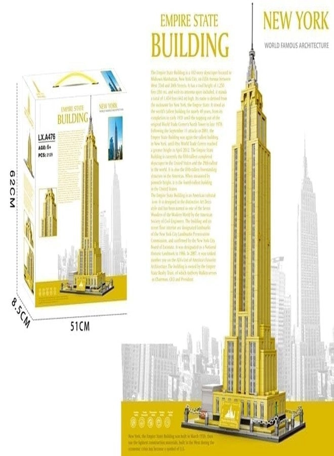 Empire State Building - New York Landmark 2129 pcs