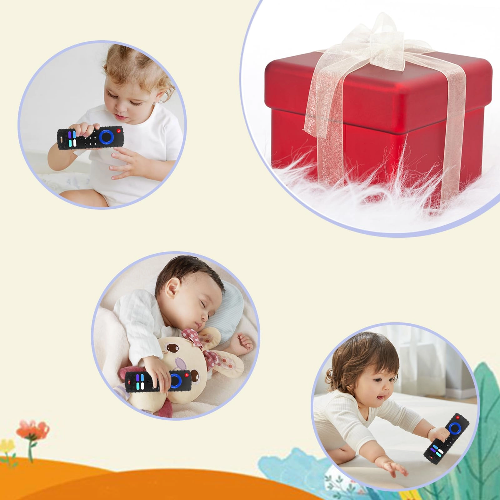 Remote Control Teether - Silicone