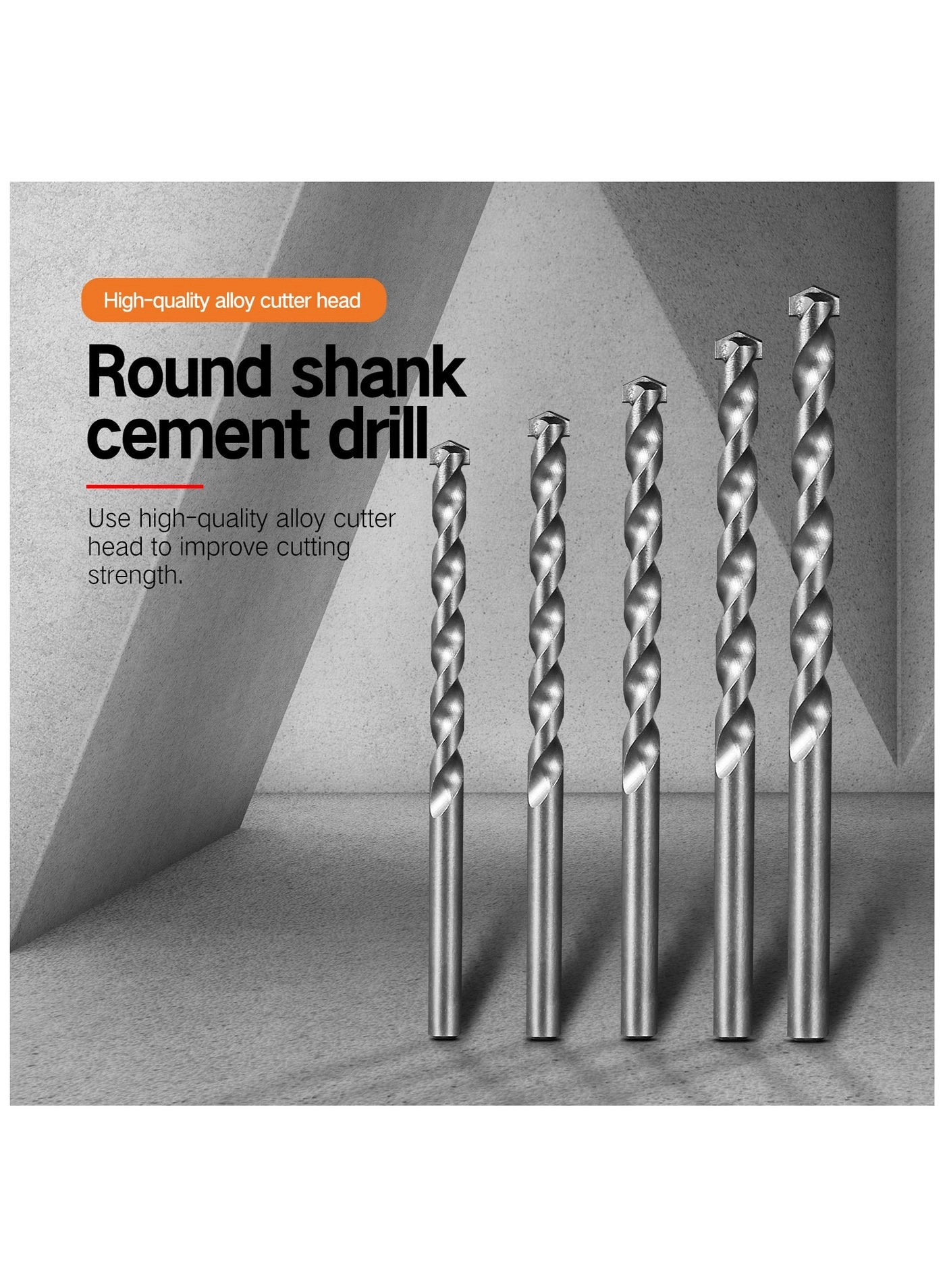 CONCRETE DRILL BITS - Steel 5x85mm