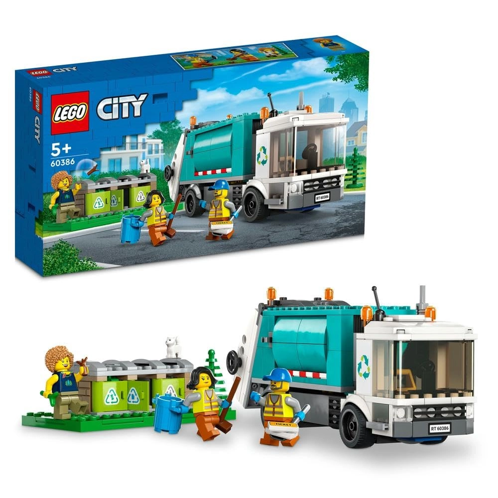 LEGO City Recycling Truck (60386) - Toy Vehicle Set