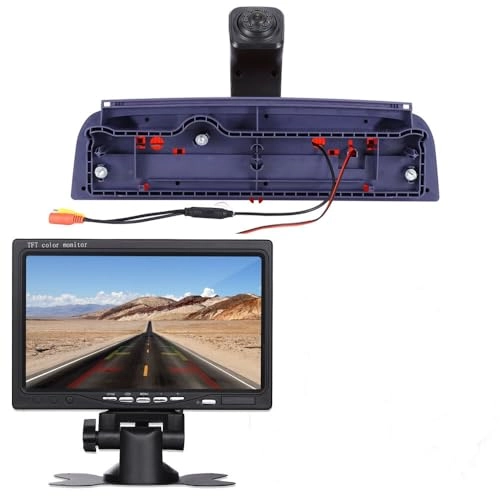 Reversing Camera + LCD Colour Display Monitor - Night vision AHD video signal or CVBS signal 1280 x 720 pixels