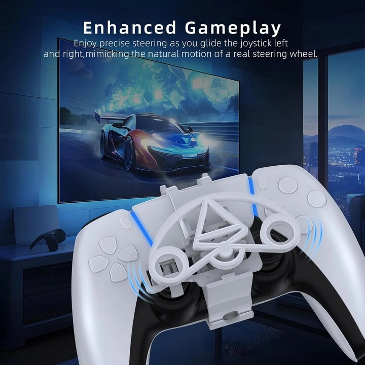 Mini Steering Wheel Attachment - PS5
