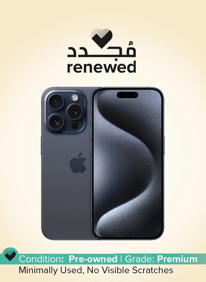 (Renewed) iPhone 15 Pro - 256GB