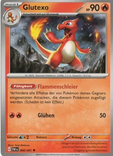 Pokemon Glutexo PAF 008 - German