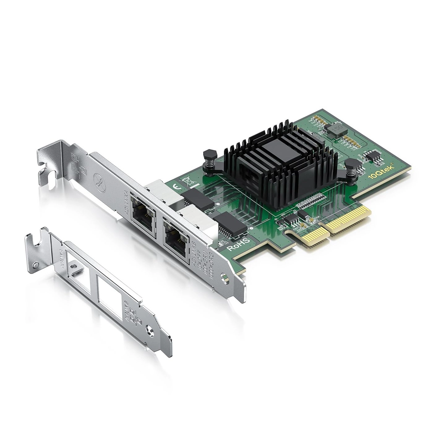 10Gtek Converged Network Adapter - PCIE 2.0 X4 Gigabit Ethernet
