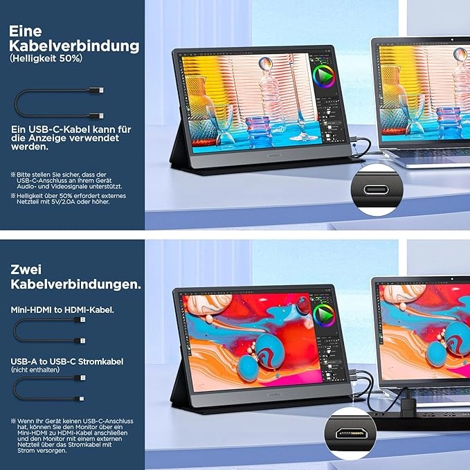 Portable Monitor - 15B1 15.6 inch 3840 X 1600 pixels