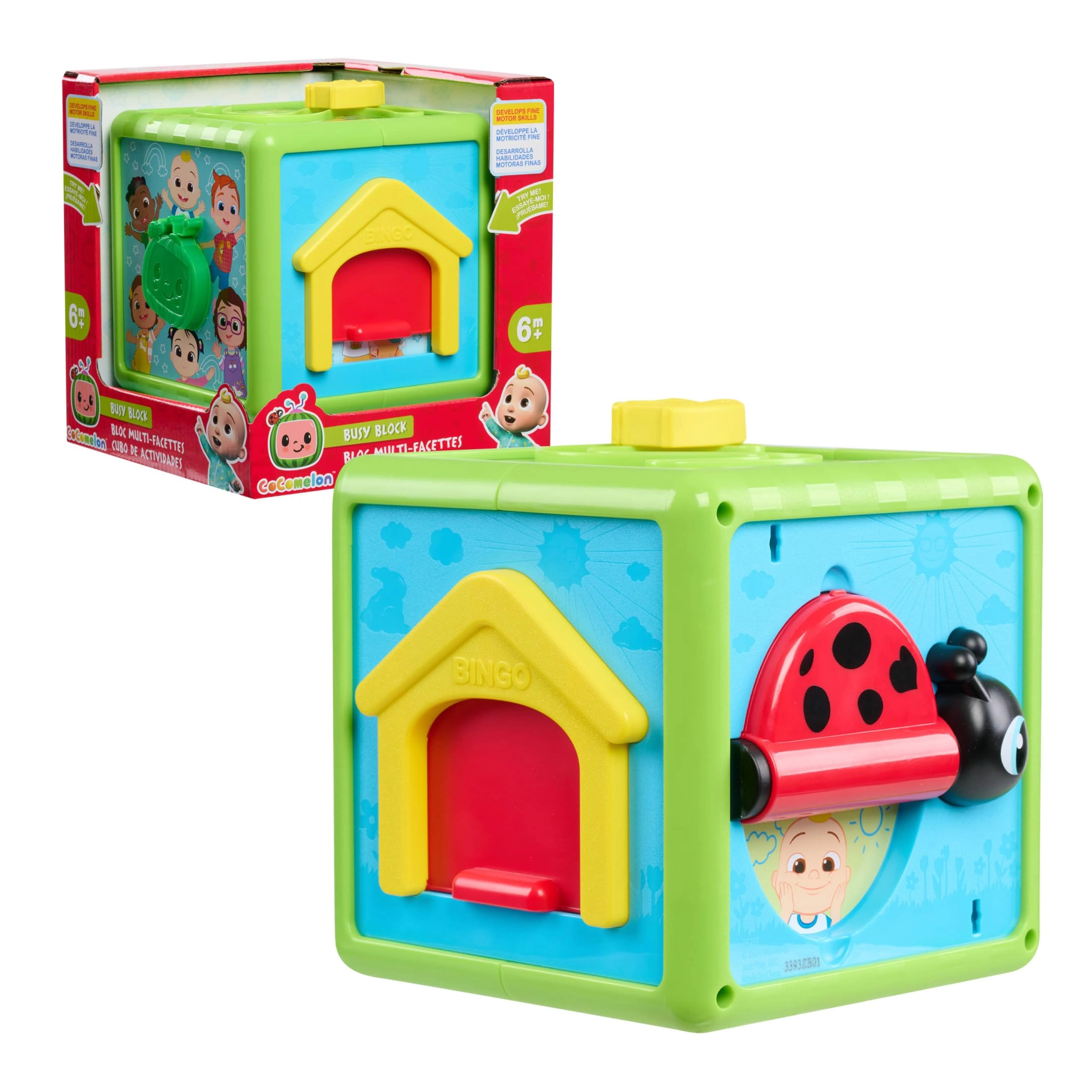 MZA STORES CoComelon Busy Block - 3m+ 1 pieces only