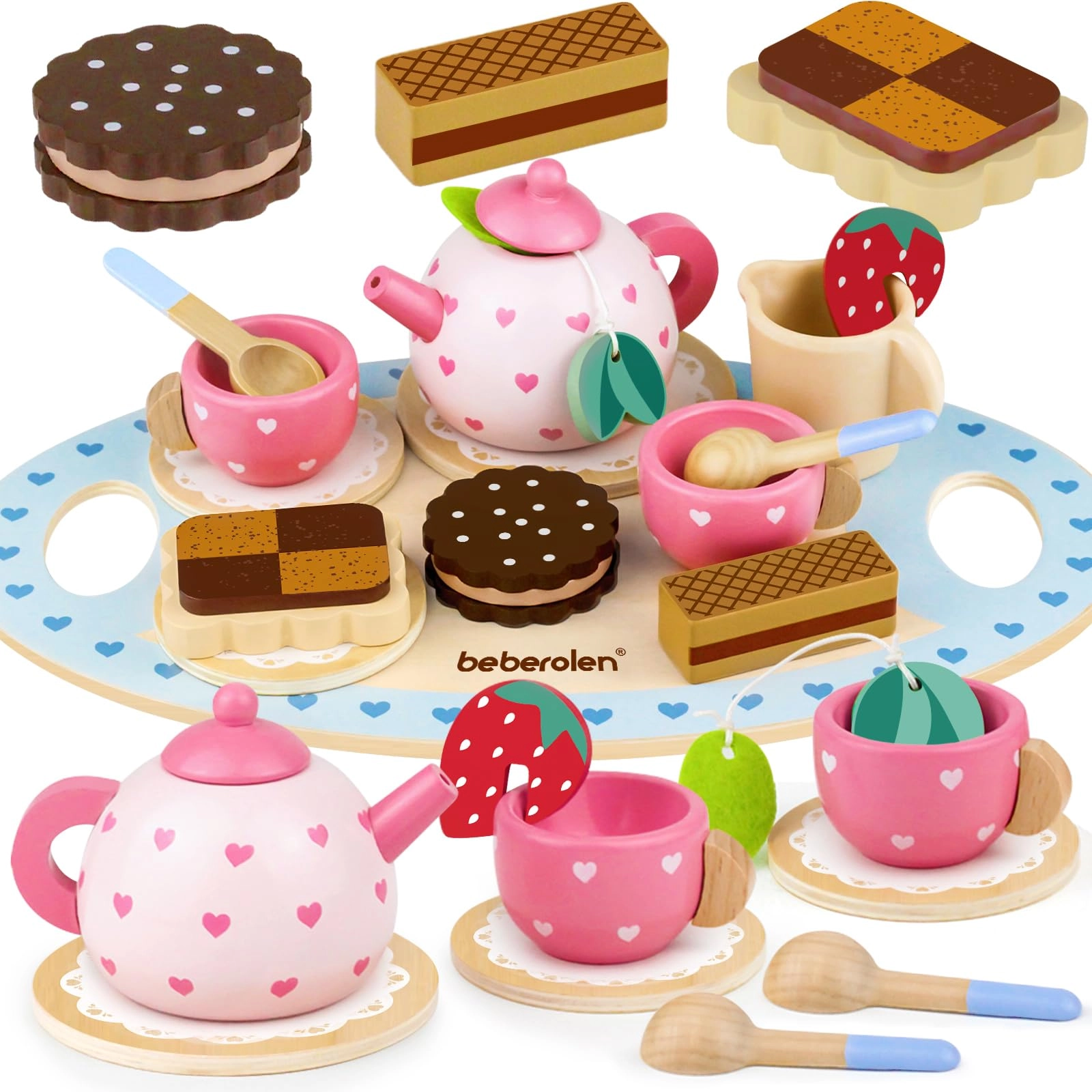 Beberolen Wooden Tea Set