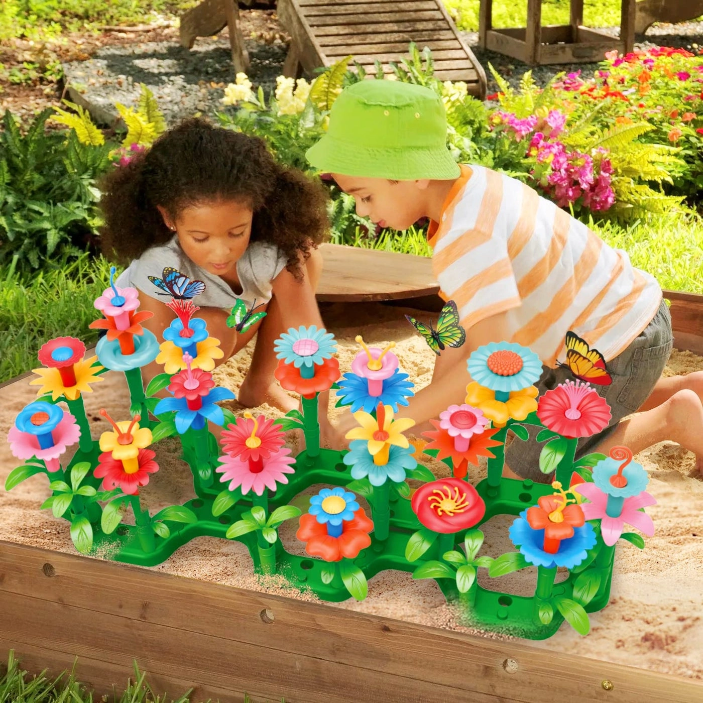 Flower Garden Building Kit - 148pcs