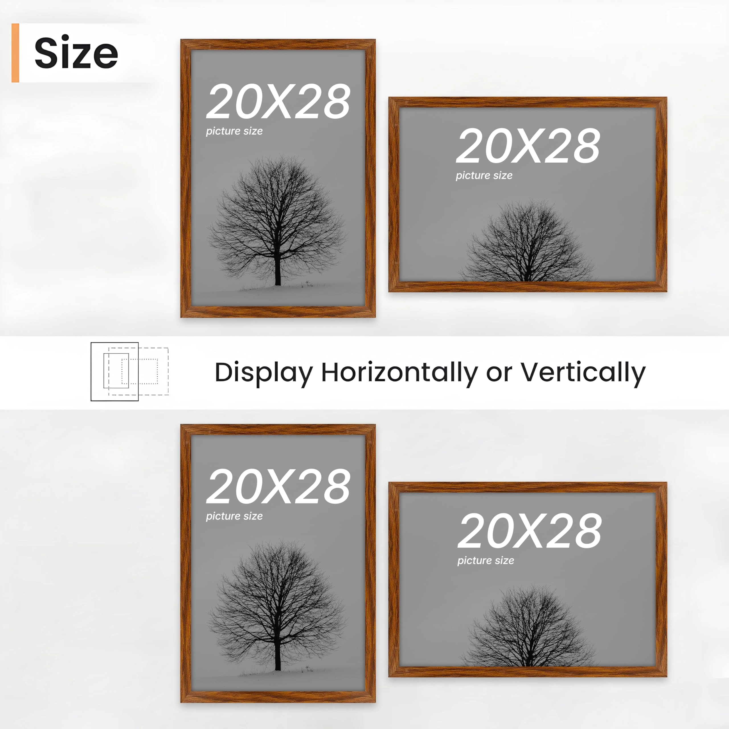 Document Frame - 20x28 Inch 2 Set
