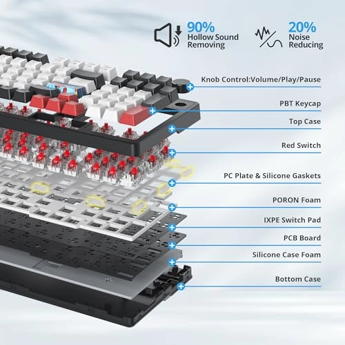 98 Keys Gaming Keyboard - Wired