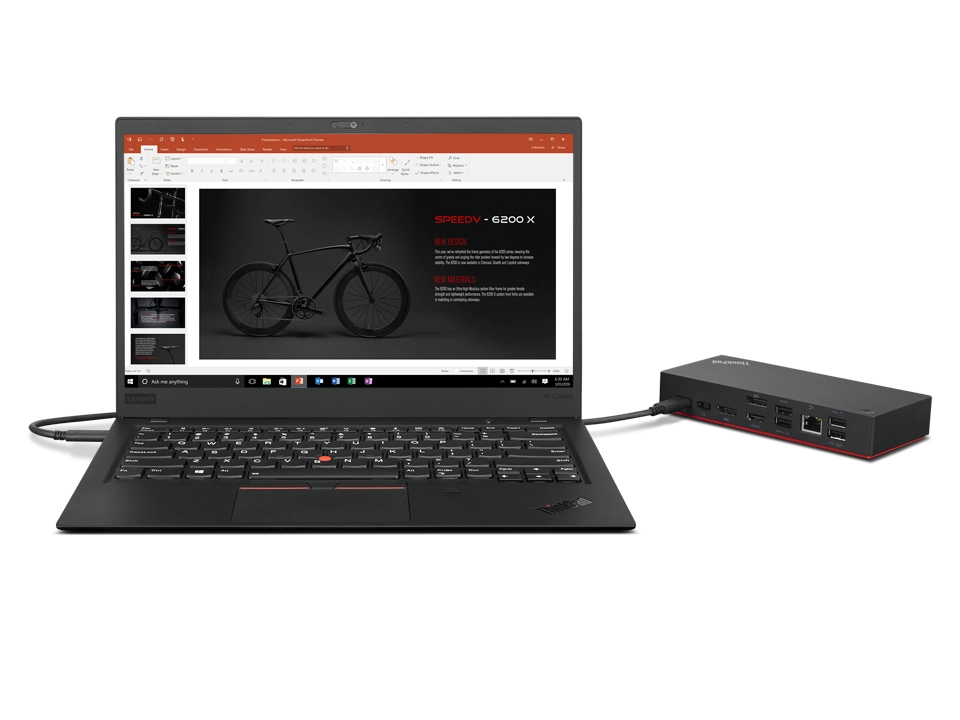 Lenovo ThinkPad Universal USB-C Smart Dock - Black International Version
