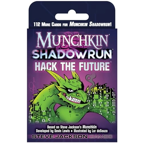 Munchkin Shadowrun Hack The Future - Card Game Expansion