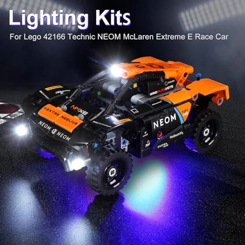 LED Light Kit for LEGO NEOM McLaren Extreme E Race Car 42166
