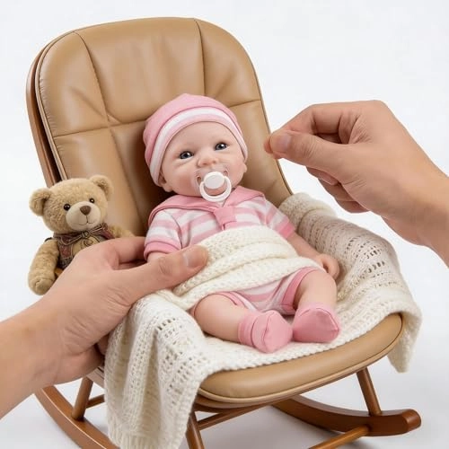 Reborn Baby Doll - 12 inch Girl Ages 3+