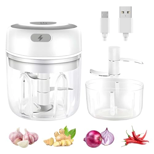 Electric Garlic Chopper - 250ML Wireless