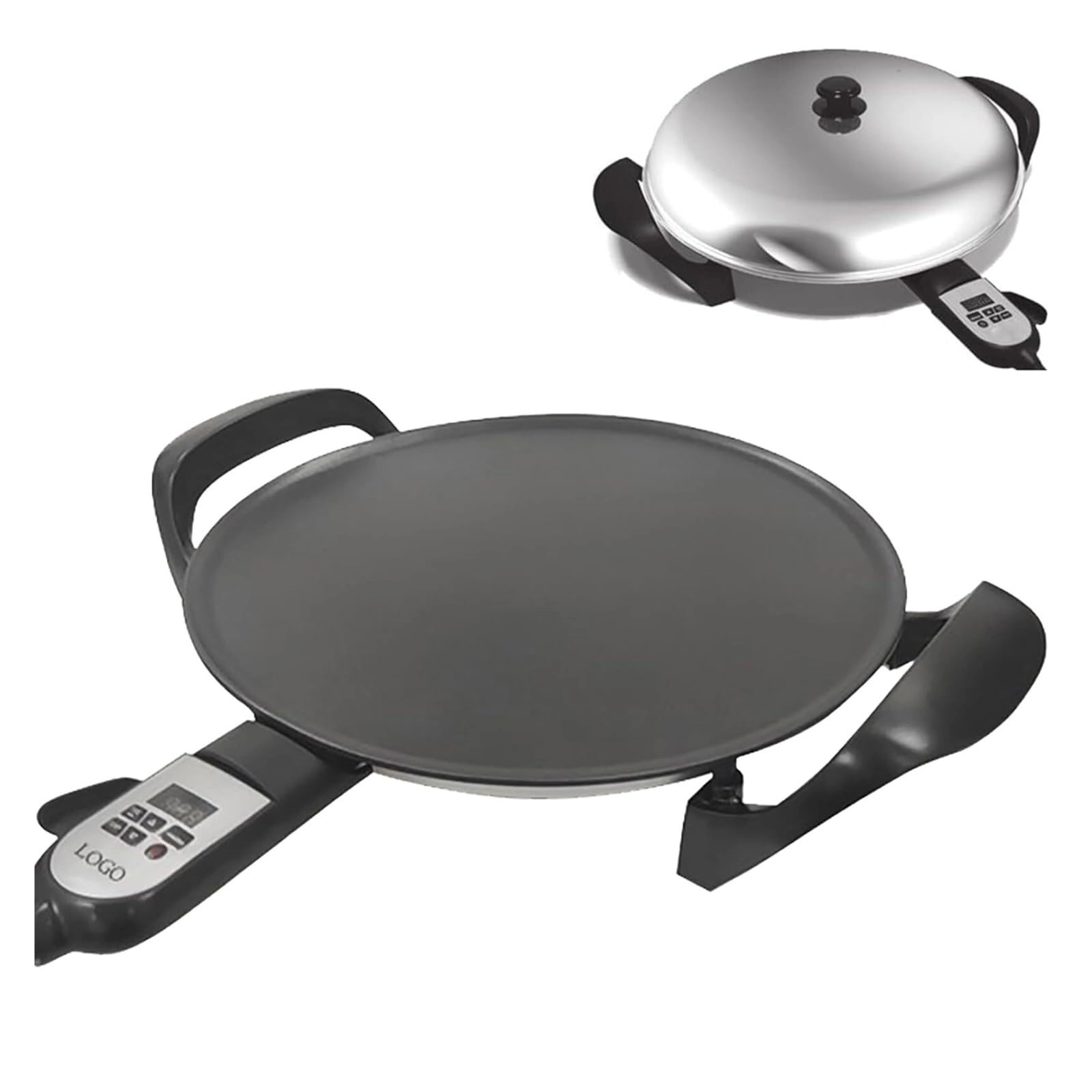 KUASHDBC Electric Griddle - 40cm