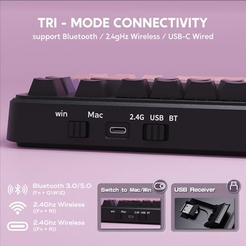 ATTACK SHARK M86 -  Wired/Wireless