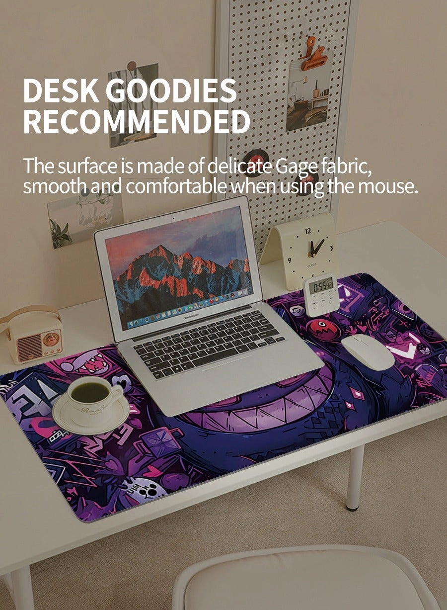 Anime Large Rubber Gaming Mouse Pad - 80x30 cm