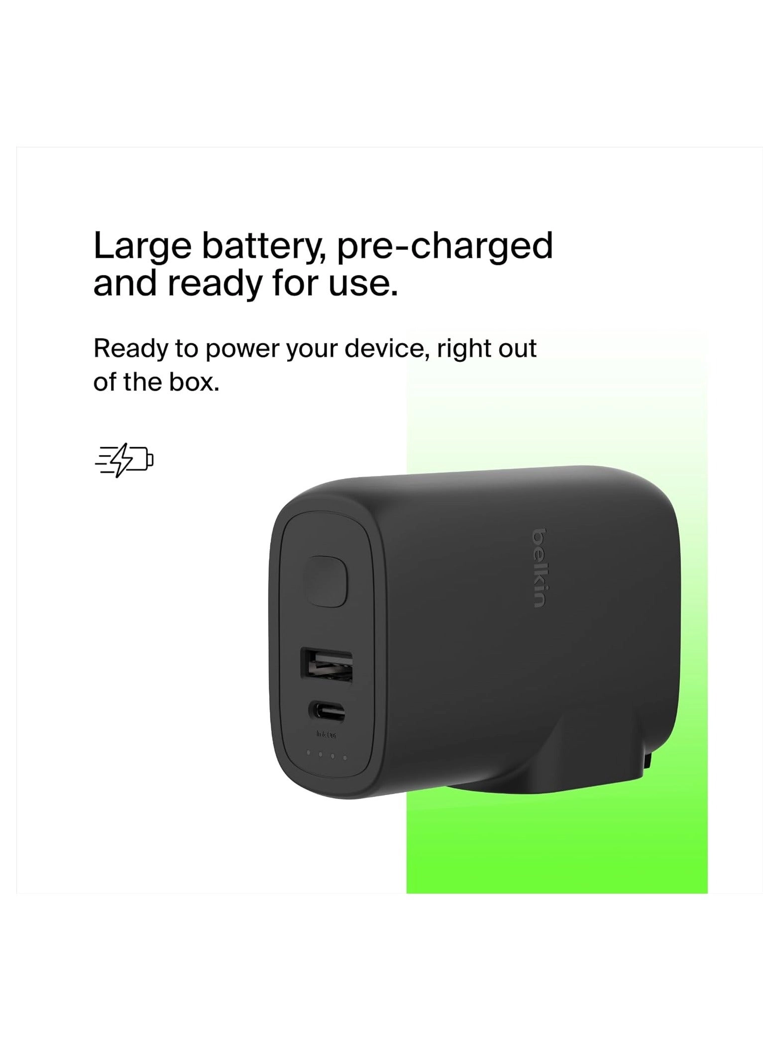 BPZ003bt1MBK-B6 - 5000mAh 25W