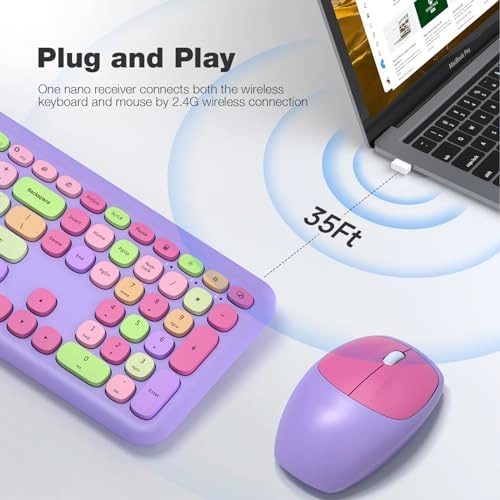 Keyboard and Mouse Combo - Wireless