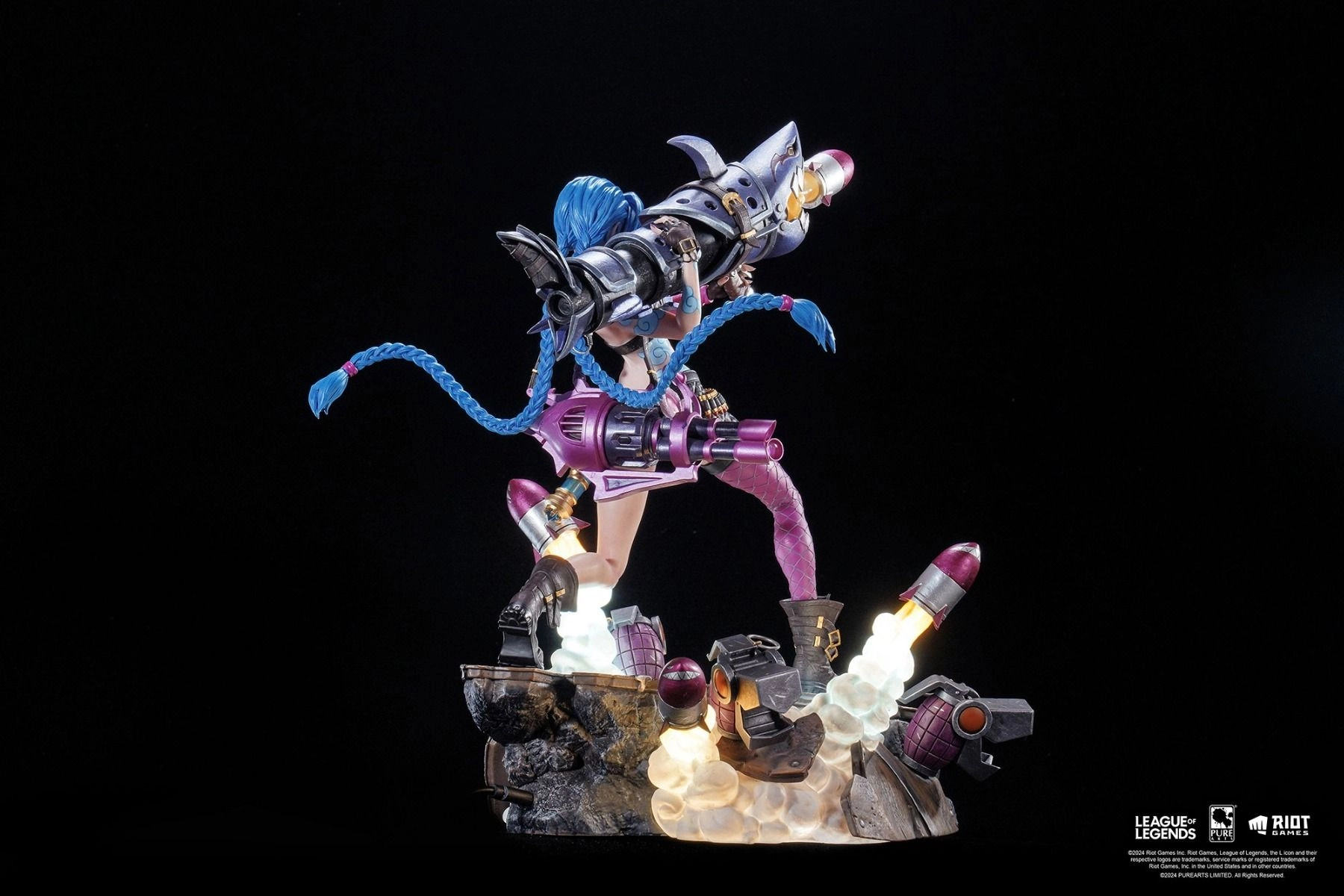 Jinx - League of Legends - 1:6 Scale Statue LED lights