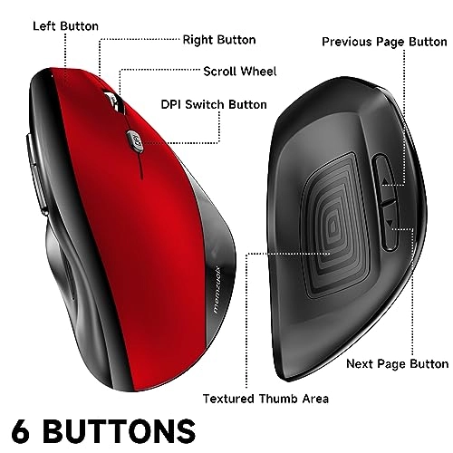 Ergonomic Mouse - Wireless