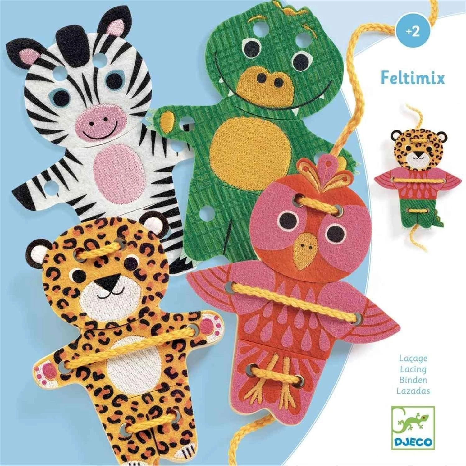 Feltimix - Suitable for 2 years and above 12 pieces