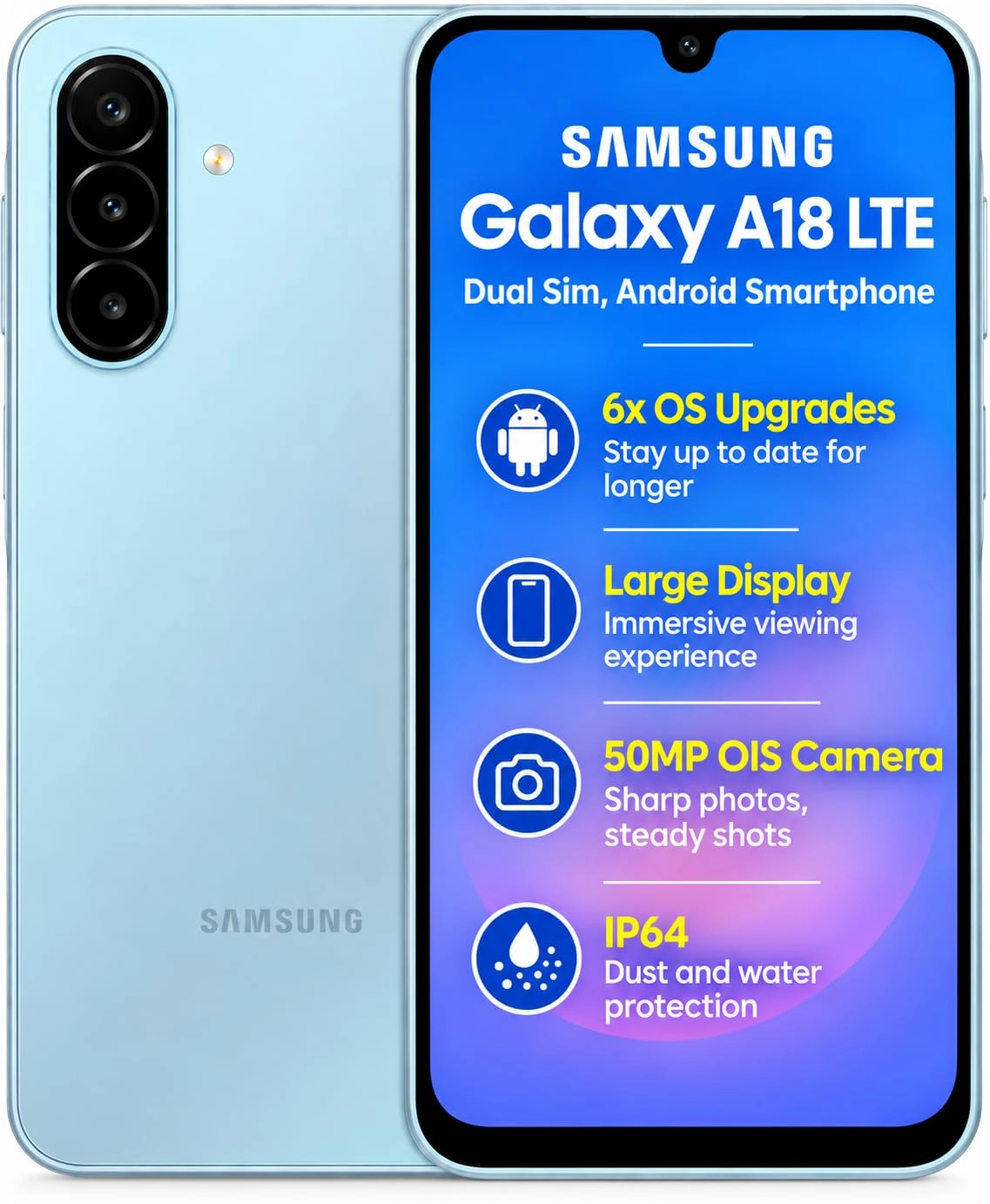 Galaxy a18 4GB 128GB