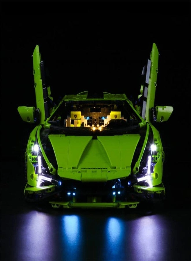 GEAMENT LED Lighting Kit - Compatible with Technic 42115 Race Car Model