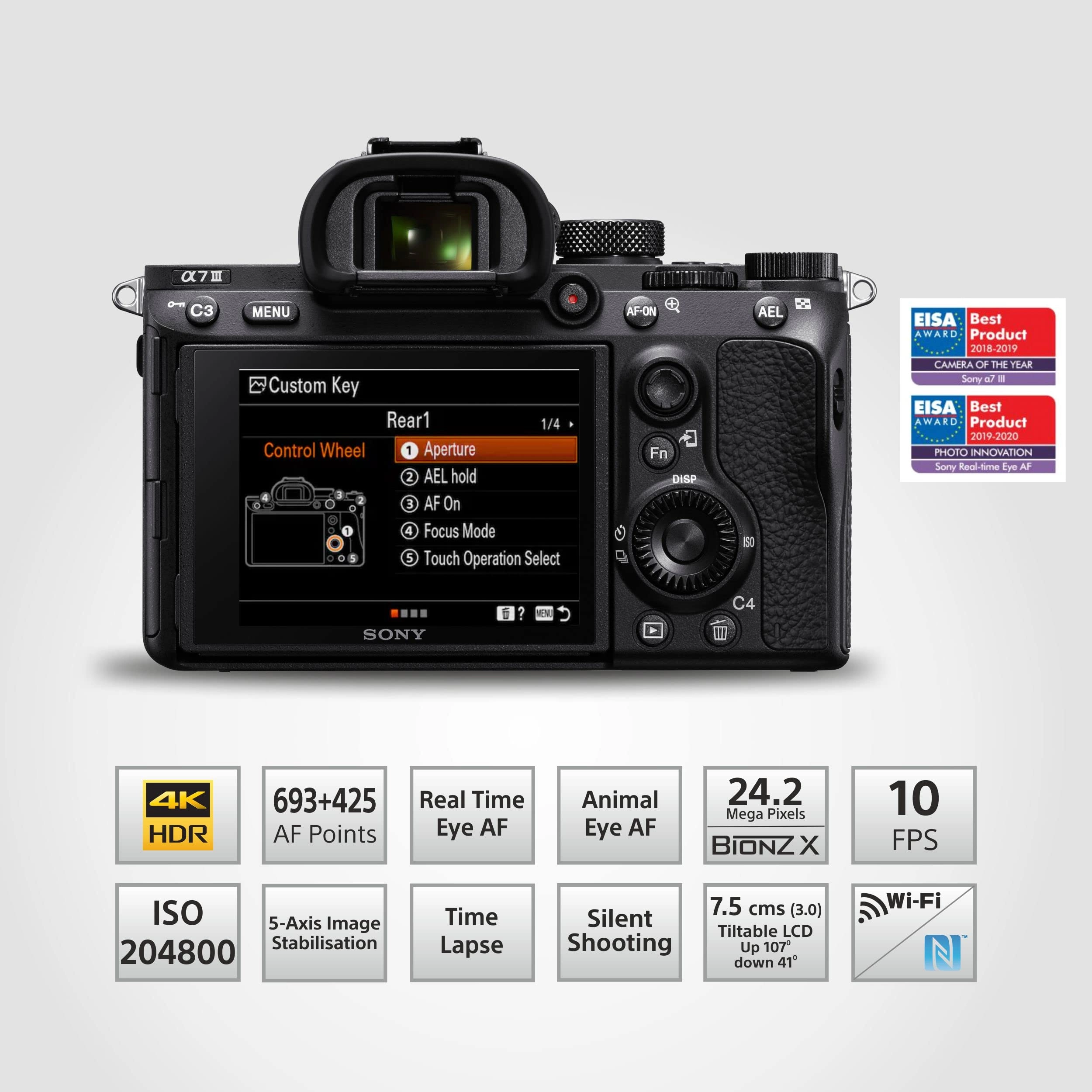 Ilce7M3K + 85M-E