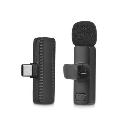 Wireless Lavali Microphone - 1 Receiv and 1 Microphone 2.4G wireless