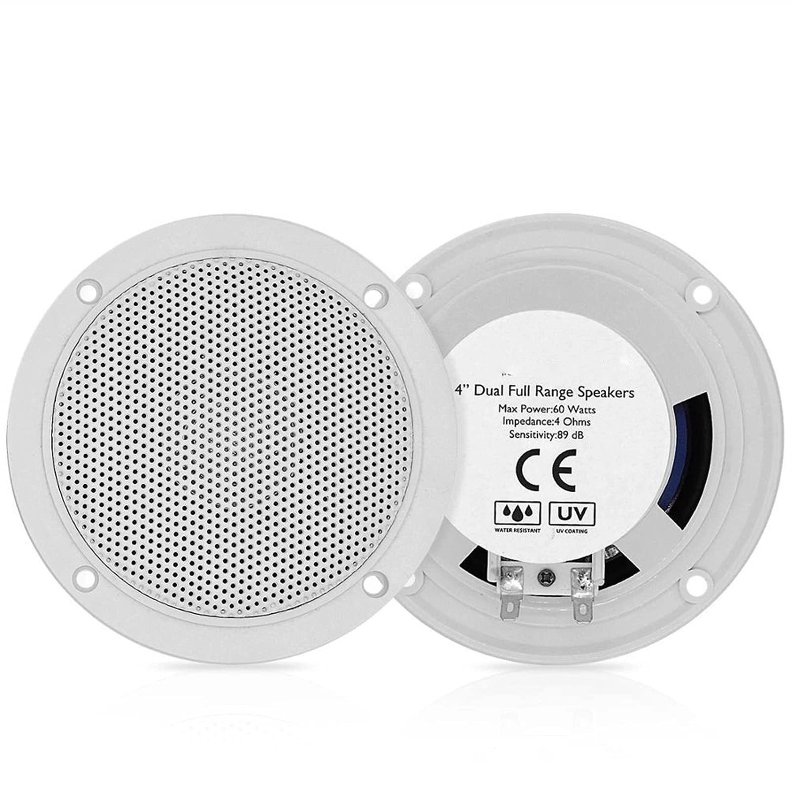 INWWUH Outdoor Wireless Speaker - 4 Inch 160W
