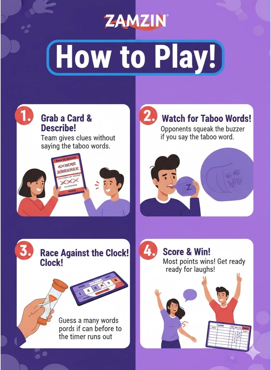 Taboo - 2009 Edition Blue Party Game