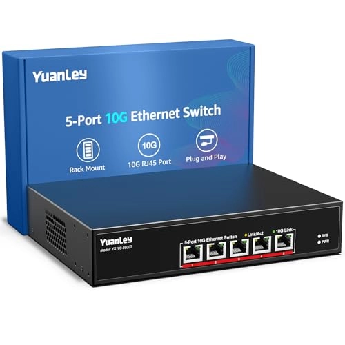 5 Port 10G Switch 5-ports