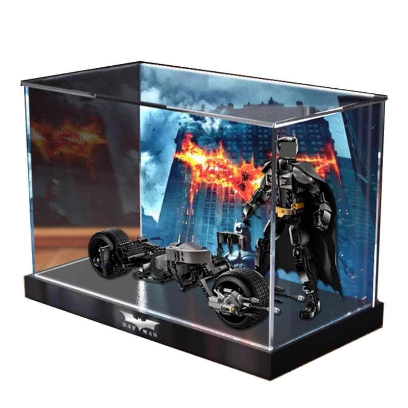 Clear Acrylic Display Case (76273) - Batman Lego DC