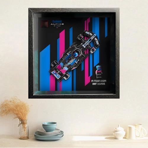 Display Wallboard Wall Mount Speed F-1 for Lego 77242 77243 77244 77245 77246