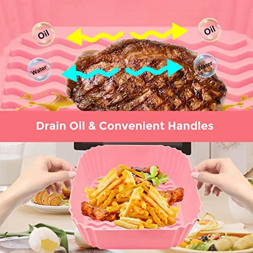 Silicone Air Fryer Liners - 2 PCS