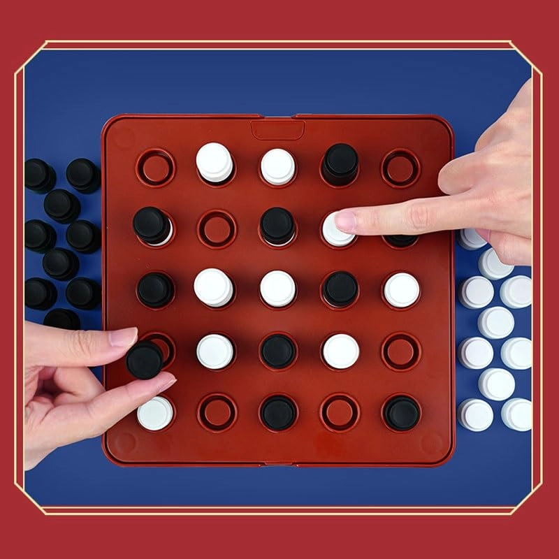 3D 4-in-a-Row Chess - 5x5x5 Stackable