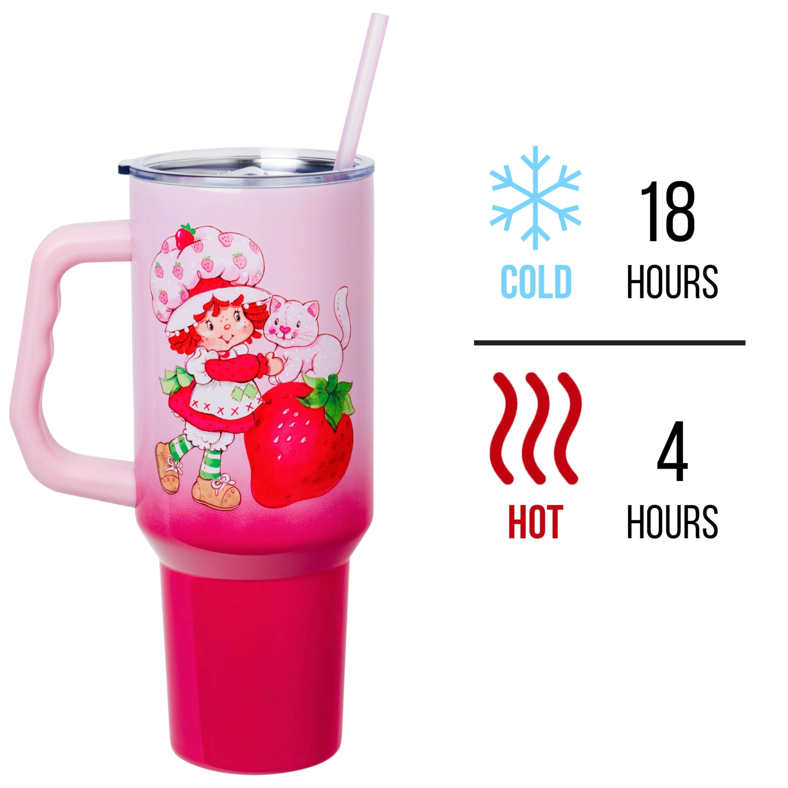 Stainless Steel Strawberry Shortcake You are Berry Special Tumbler - 1183ml