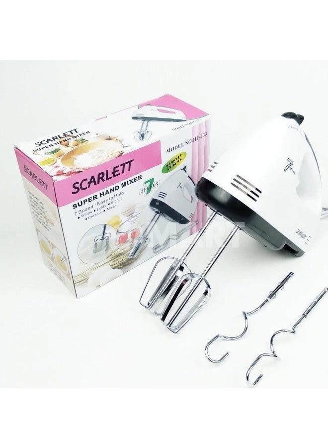 Super 7 Speed Hand Mixer - 200W