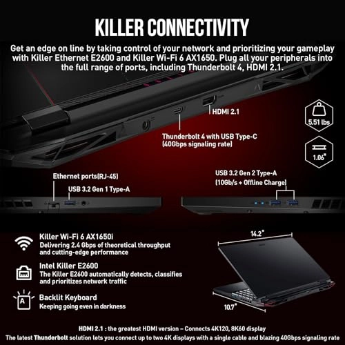 Nitro 5 - 15.6'' i5-12450H 32GB DDR4 1TB SSD