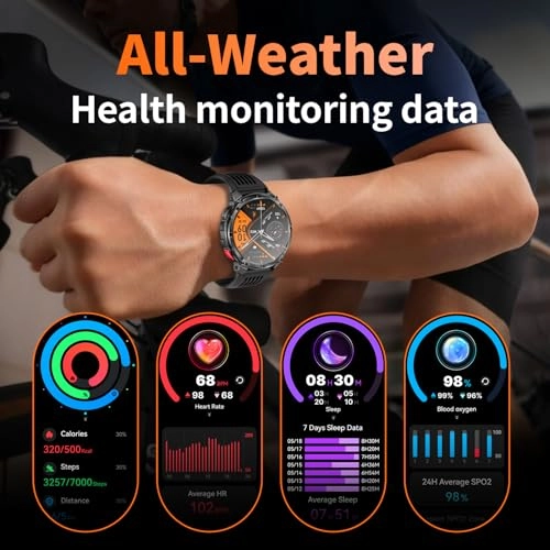 Rugged Military Smart Watch