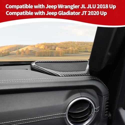 A Pillar Speaker Frame Trim Cover - Jeep Wrangler JL 2018-2024